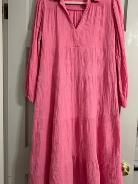 🔥crossposted🔥 Umgee Pink Midi Dress